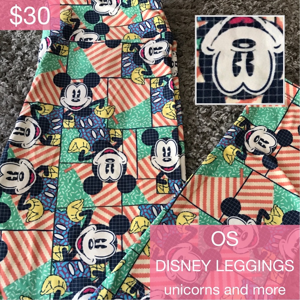 Brand new Lularoe Disney leggings one size
